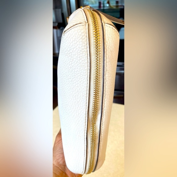 HENRI BENDLE White Leather Crossbody, EUC - Picture 5 of 11